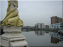 J3474 : Belfast waterfront and the River Lagan by Christopher Hilton