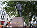 Nye Bevan statue on Queen Street, Cardiff