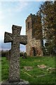 TG0433 : St Mary's church ruin, Melton Constable by Inkedmik