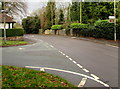 Turn left here for the cricket & tennis club, Albrighton