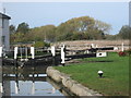 At Stoke Hammond Lock