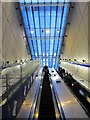 Bermondsey tube station - escalators (2)