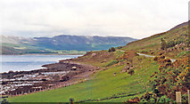 NH0689 : East view near head of Little Loch Broom at Camusnagaul by Ben Brooksbank