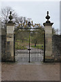 SE2769 : Gates to Studley Royal Water Gardens by Chris Allen