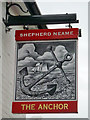 The Anchor, Rowhedge - inn sign