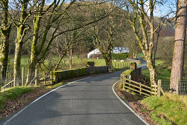 The Ystwyth bridge near Blaenycwm