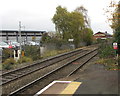 Welsh Marches Line NNW from Ludlow railway station