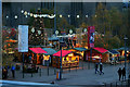 TQ3180 : Tate Modern Christmas Market by Peter Trimming