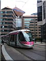 Midland Metro departing Bull Street