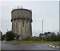 TL2140 : Water tower near Edworth by Stephen Richards