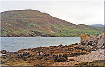 NC3766 : Kyle of Durness at Keoldale, from east landing of foot-ferry for Cape Wrath,1994 by Ben Brooksbank