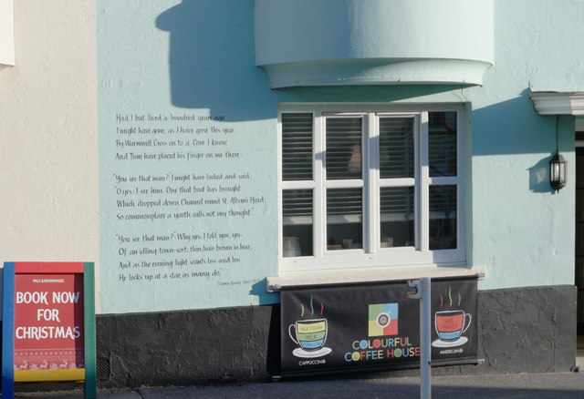 Poem on the wall