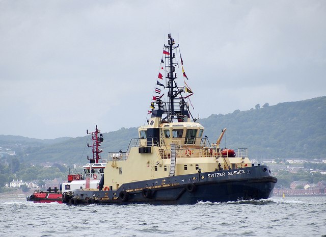 Tug 'Svitzer Sussex' off Holywood © Rossographer cc-by-sa/2.0 ...