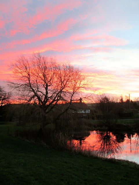 Sunrise  at  Fimber  pond  (3)