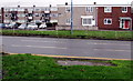 Two-storey and three-storey housing on the north side of Caradoc Road, Cwmbran