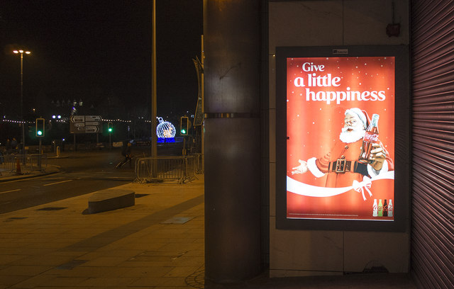 'Coca Cola' advert, Bangor