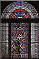 TQ2685 : St John, Downshire Hill - Stained glass window by John Salmon