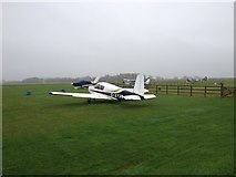 TL2948 : Parked aircraft at Top Farm by Dave Thompson