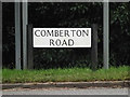 TL3656 : Comberton Road sign by Geographer