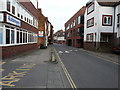 Looking east-northeast along Stour Street