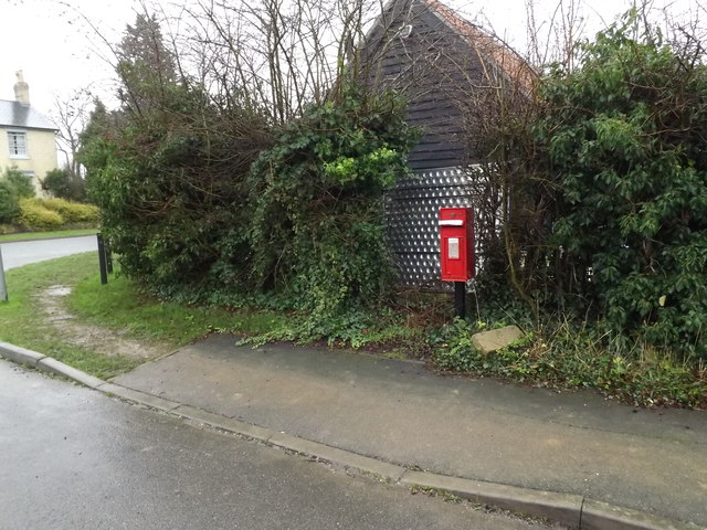 Private Victorian Postbox on Church Road