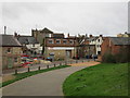 Moat Lane from Bury Mount