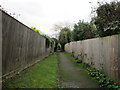 Footpath between Church Lane and Church Leys