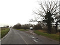 TL3656 : Hardwick Road & Lay-by by Geographer
