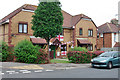 England supporter on Roselands Avenue