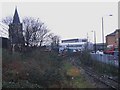 Trackbed east of the Connaught tunnel