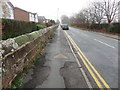 Eaton Road, and a bench mark in front of #39