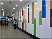 NZ2464 : Haymarket Metro Station, street-level concourse by Andrew Curtis