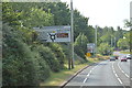 A2270 approaching Willingdon Roundabout