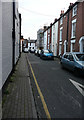 Looking south-southwest along Love Lane