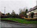 Kirkburn  Cross  the  parish  church  beyond