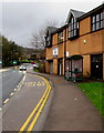 Boxing Gym bus stop and shelter, Pontnewynydd