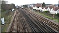 Railway tracks north of Redhill Station