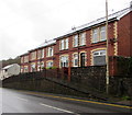 Elevated pavement above Snatchwood Road, Abersychan