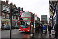 Purley (Downlands Precinct bus stop):  Bus on Route 466