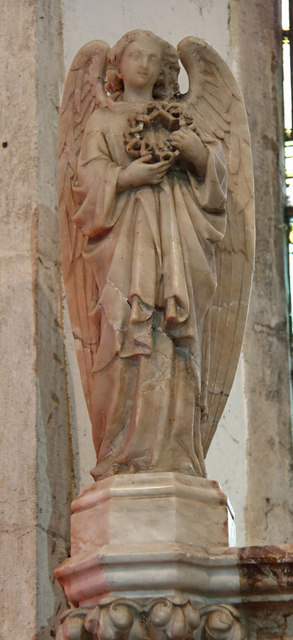 St Peter, Brandon - Reredos detail
