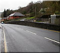 Elevated pavement above Snatchwood Road, Abersychan