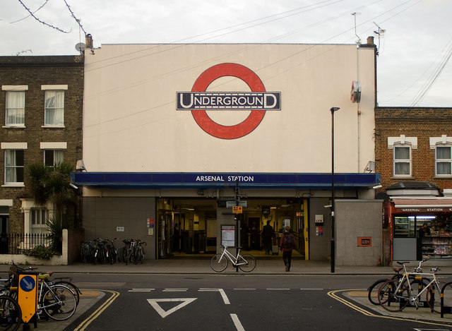 Arsenal Underground Station © Jim Osley Cc By Sa20 Geograph