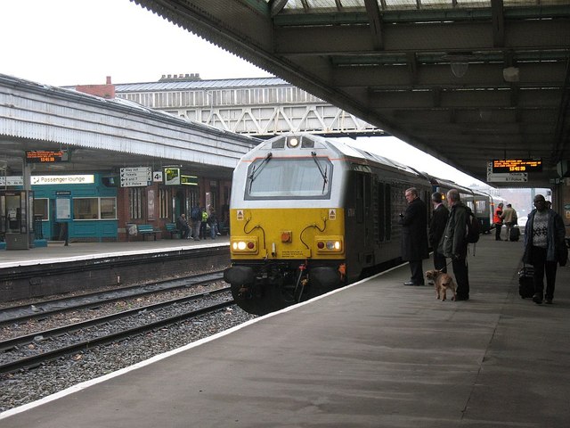 Wrexham service at Shrewsbury station