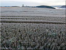 NH6454 : Frost at Tullich Steading, Black Isle by Julian Paren