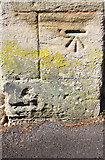 ST8160 : Benchmark on wall pier, Balcombe Road by Roger Templeman