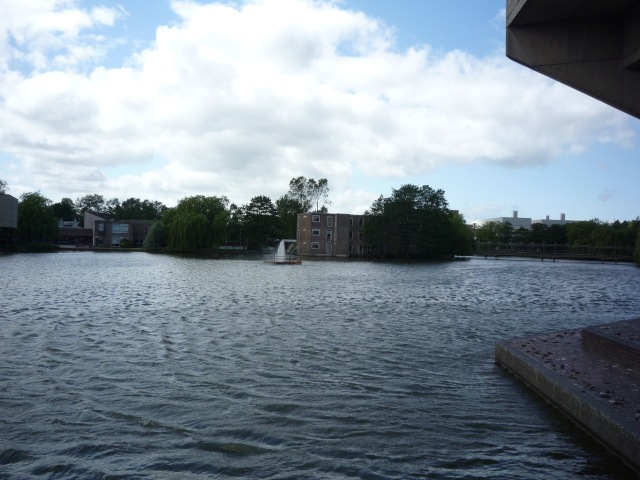 Lake from Central Hall bridge