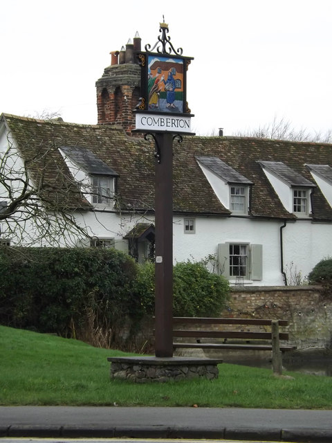 Comberton Village sign