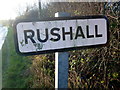 Rushall sign