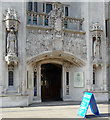 Detail of former Middlesex Guildhall, Parliament Square