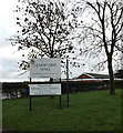 TL2111 : Lemsford Hall sign by Geographer
